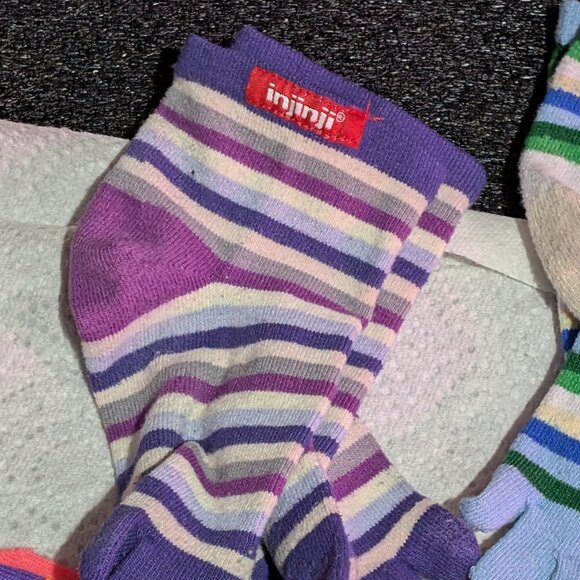 3 pairs of toe socks - Picture 3 of 4